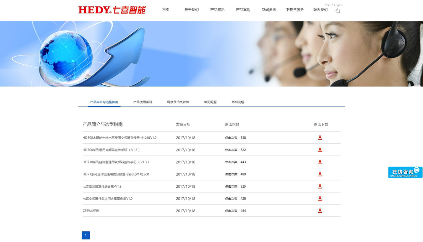 下載與服務(wù)_產(chǎn)品簡介與選型指南_廣州七喜智能設(shè)備有限公司